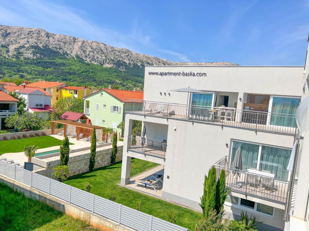 Apartment Baska, Exklusive Apartments Mit Poolarea In Baska, Krk - Kroatien Esterno foto