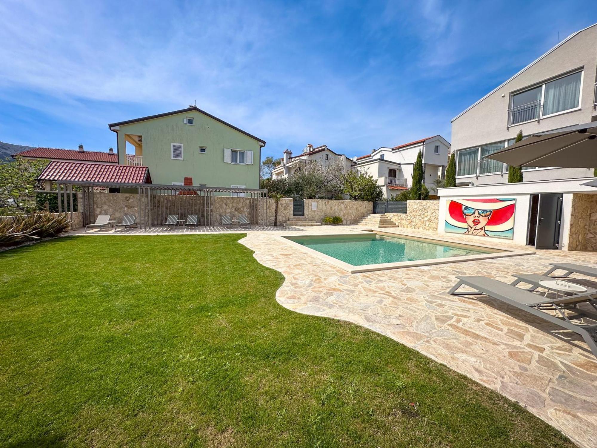 Apartment Baska, Exklusive Apartments Mit Poolarea In Baska, Krk - Kroatien Esterno foto