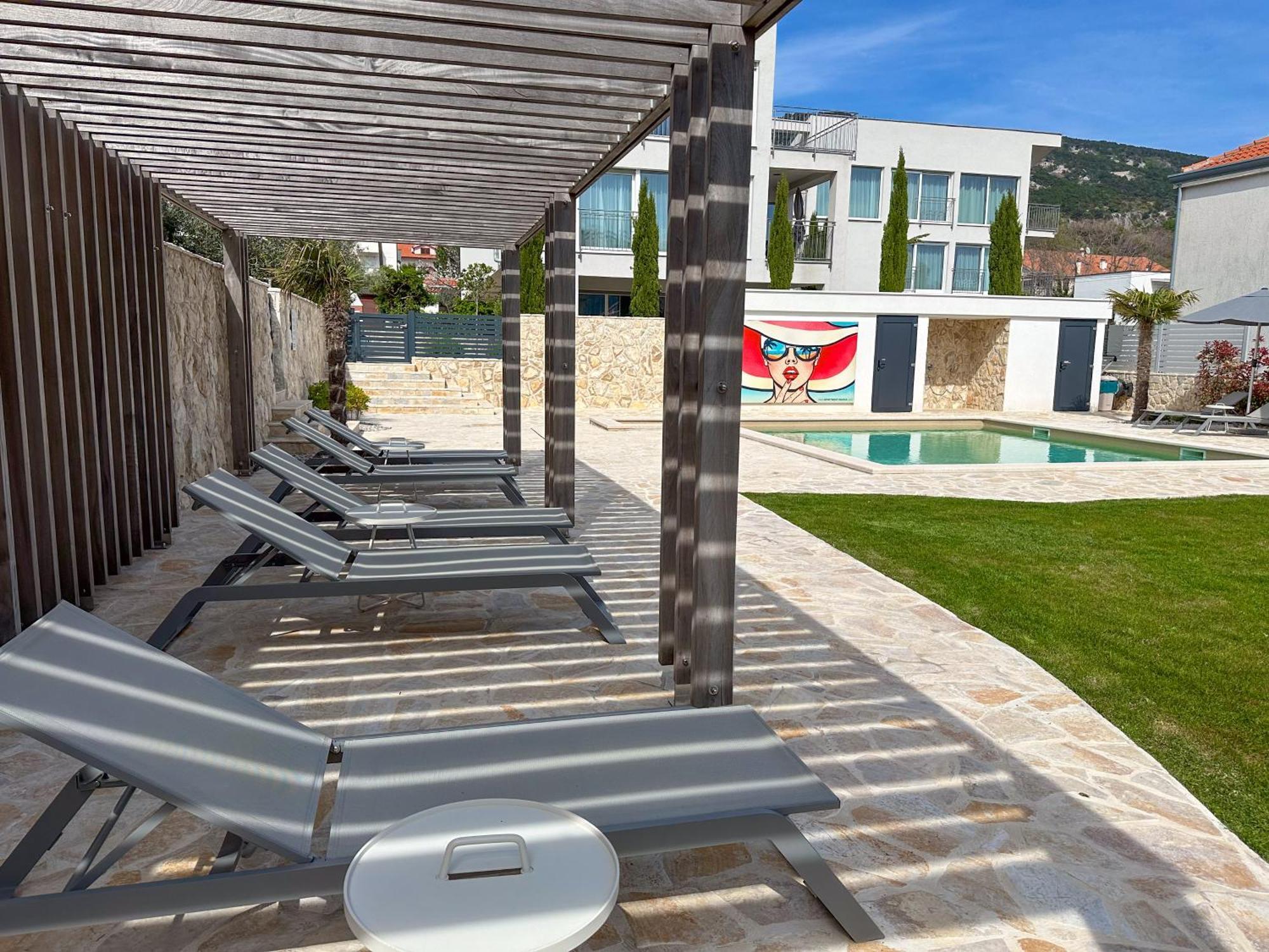 Apartment Baska, Exklusive Apartments Mit Poolarea In Baska, Krk - Kroatien Esterno foto