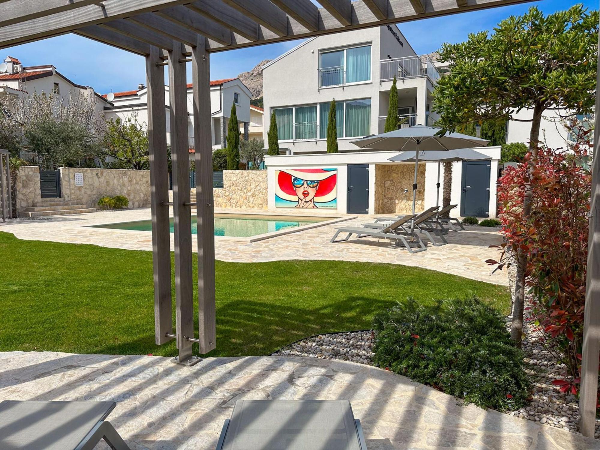 Apartment Baska, Exklusive Apartments Mit Poolarea In Baska, Krk - Kroatien Esterno foto
