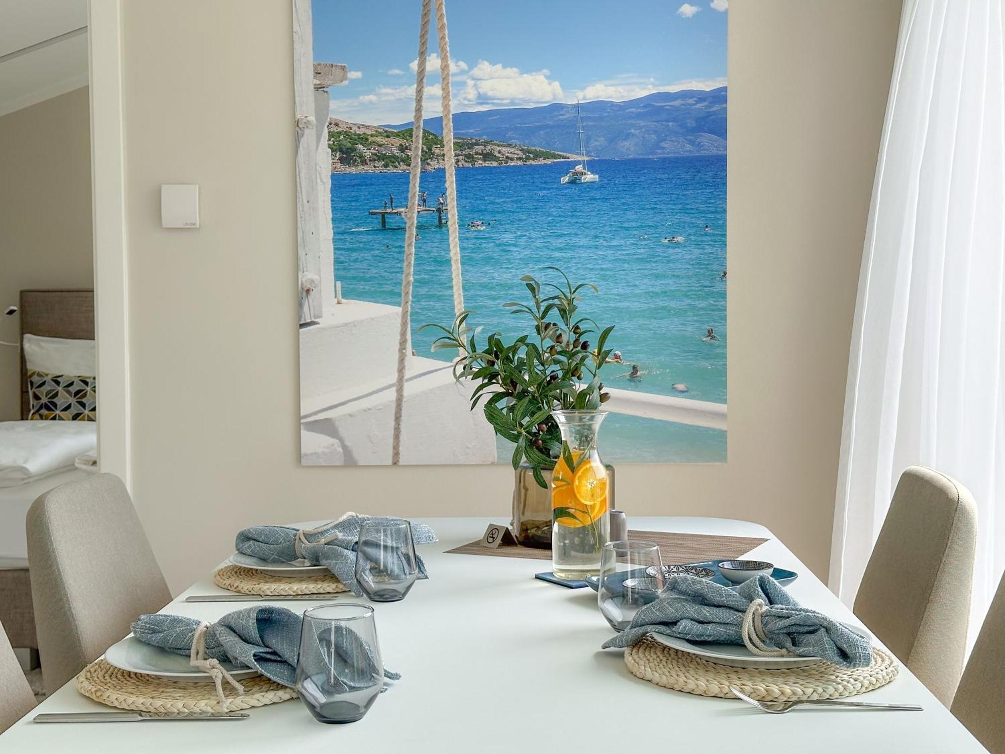 Apartment Baska, Exklusive Apartments Mit Poolarea In Baska, Krk - Kroatien Esterno foto