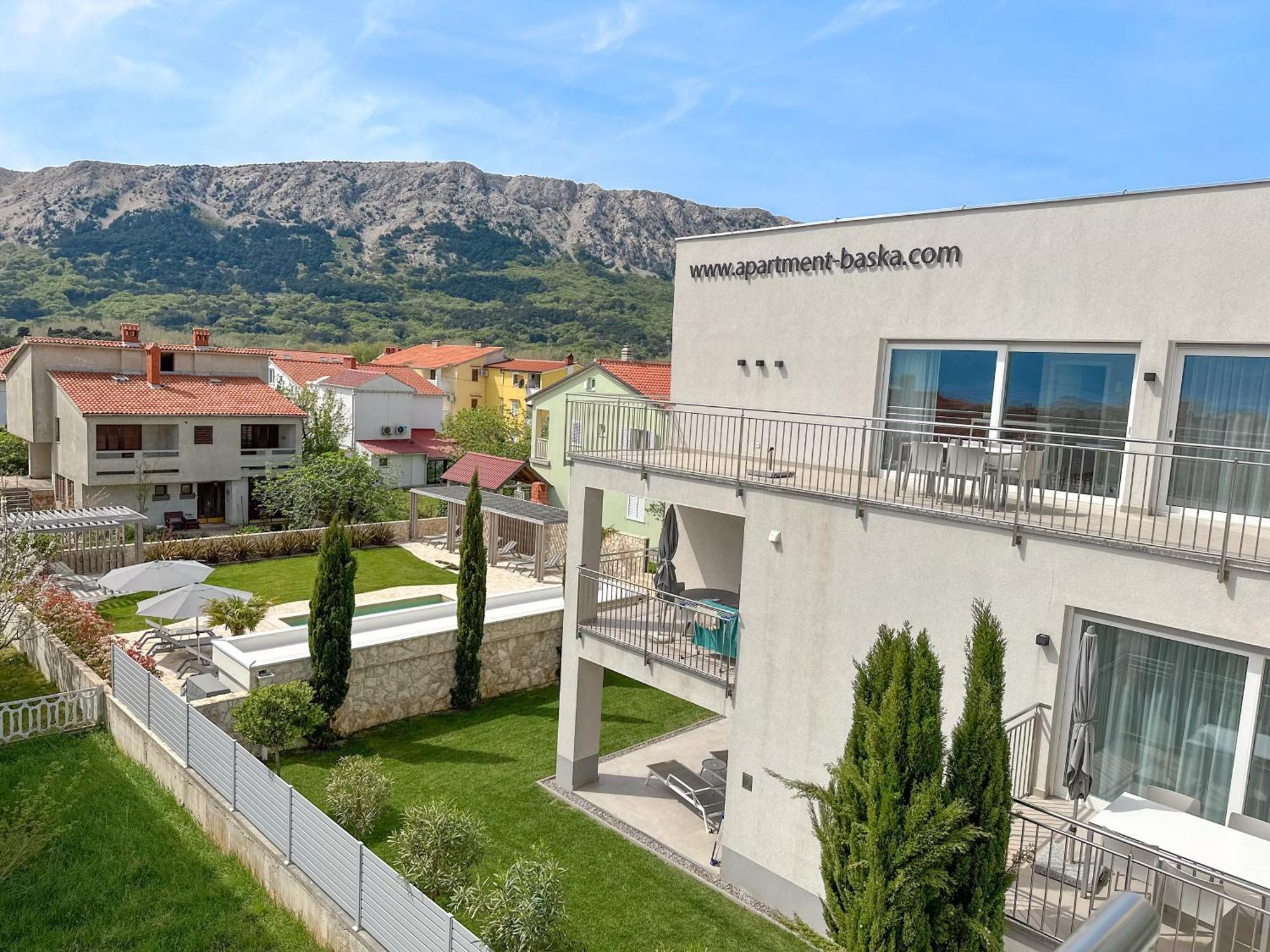 Apartment Baska, Exklusive Apartments Mit Poolarea In Baska, Krk - Kroatien Esterno foto